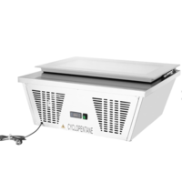 Kleine Vriezer 4 baks voor Italiaanse IJS -24°C tot -15°C 37,7(h) x 86,5(b) x 73,5(d)cm