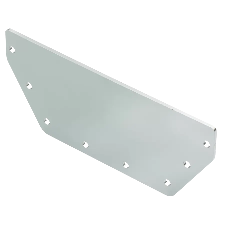 Endschuss | Edelstahl | 200x90 mm