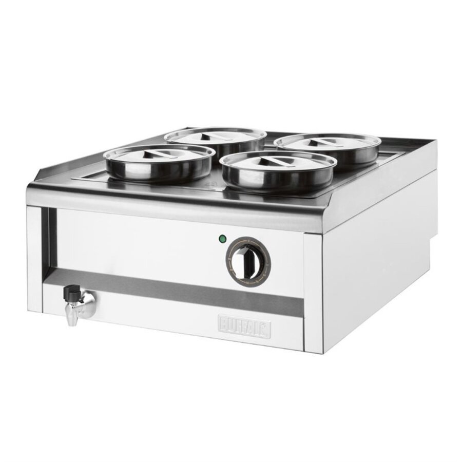 Purée au bain-marie | 4 récipients