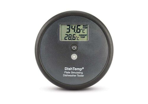  HorecaTraders Thermomètre pour lave-vaisselle | 0°C à 90°C | ø127 x 14 mm 