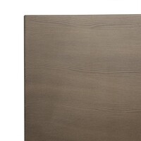 Aluminium-Gartentisch 120x76 cm dunkles Holzdesign