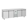U-Series Energiezuinige 4 Deurs Vrieswerkbank 632L – RVS, -22°C tot -10°C, 600W, 220-240V