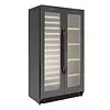 Polar Double Door Beer and Wine Fridge 365L – Steel & Glass, +2°C to +20°C, 150W, 163x89x55 cm