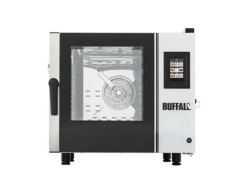  Buffalo Four combiné compact à écran tactile fin 6 x GN 1/1 avec kit d'installation 