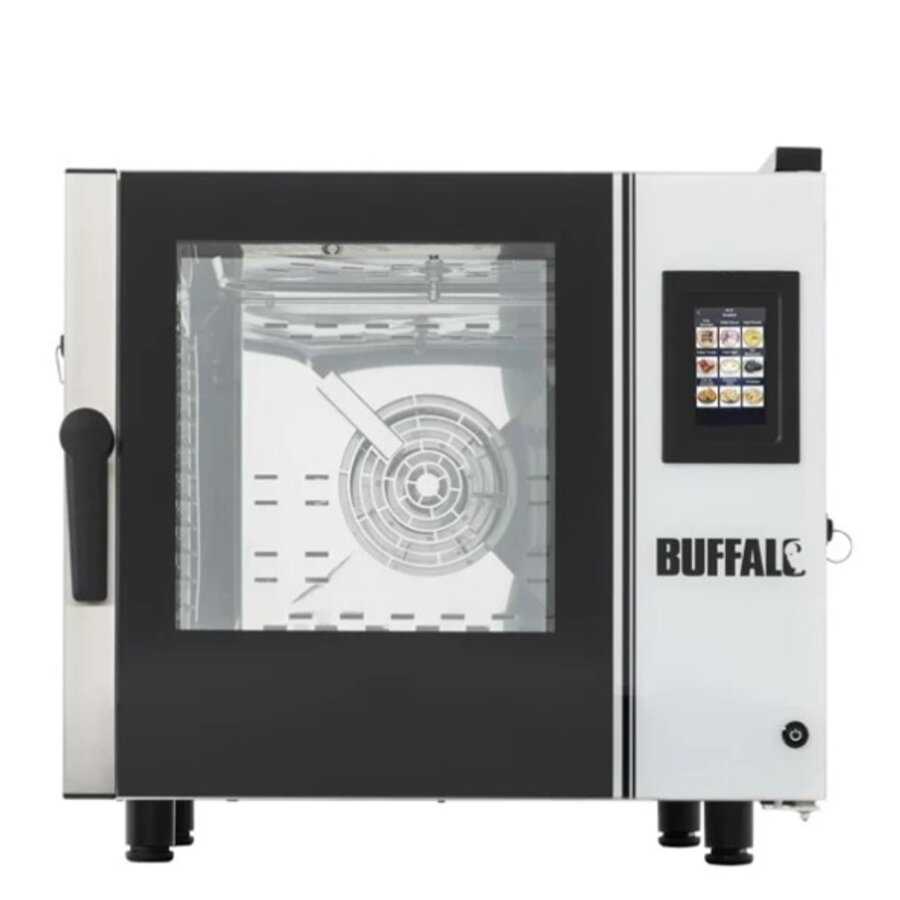 Slim Touchscreen Compact Combi Oven 6 x GN 1/1 With Installation Kit