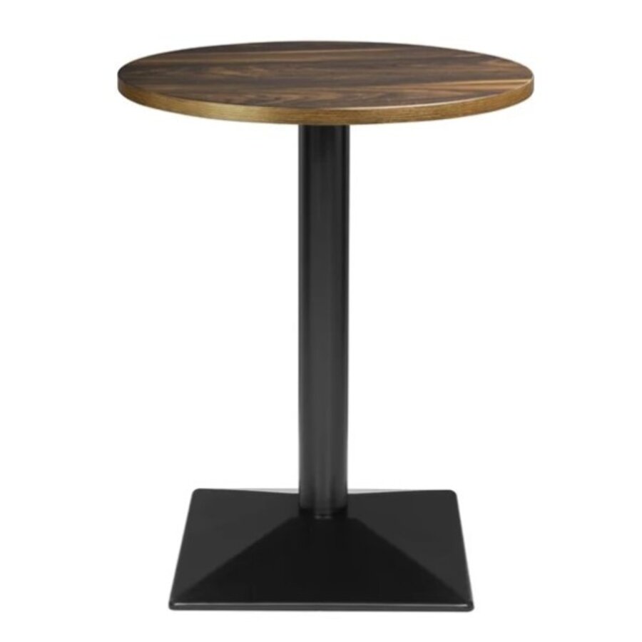 Complete Table Round Dark Wood Effect 600mm