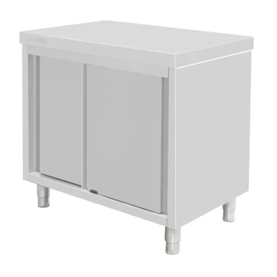 Standschrank | Edelstahl | 900x900x600mm