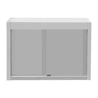 Vogue Wandschrank Edelstahl 650x900x400mm
