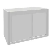Vogue Wandschrank Edelstahl 650x900x400mm