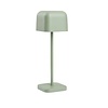 Lampe de table Lucca dôme carré sauge 200 mm