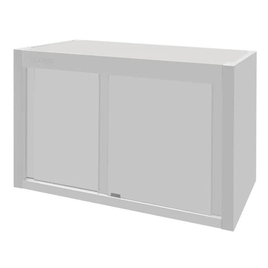 Wandschrank Edelstahl 650x1200x400mm