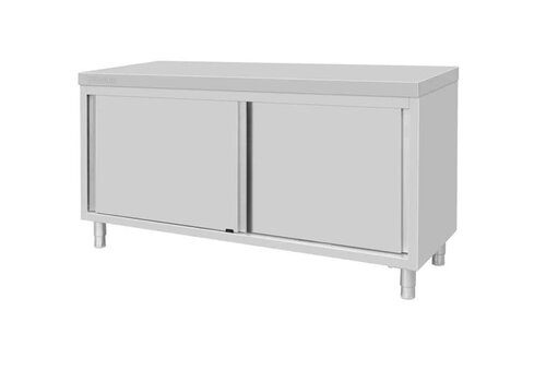  Vogue Standunterschrank Edelstahl 900x1800x600mm 
