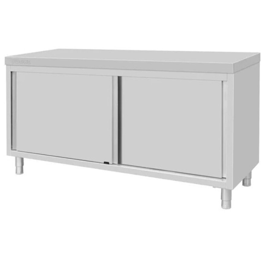 Standunterschrank Edelstahl 900x1800x600mm