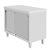 Vogue Standunterschrank Edelstahl 900x1200x600mm