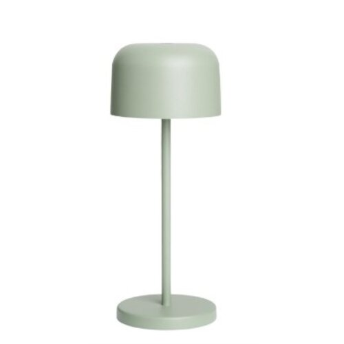  Olympia Lampe de table Siena dôme rond sauge 200 mm 