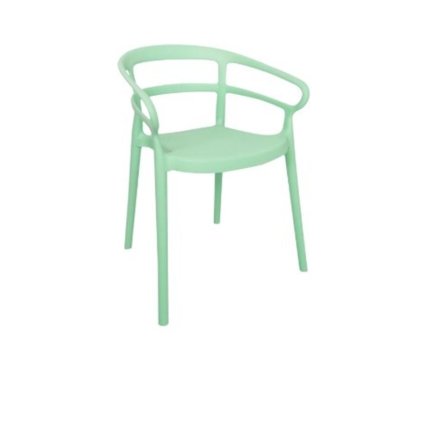 Chaises Mateo Café Vert menthe (2 pièces)