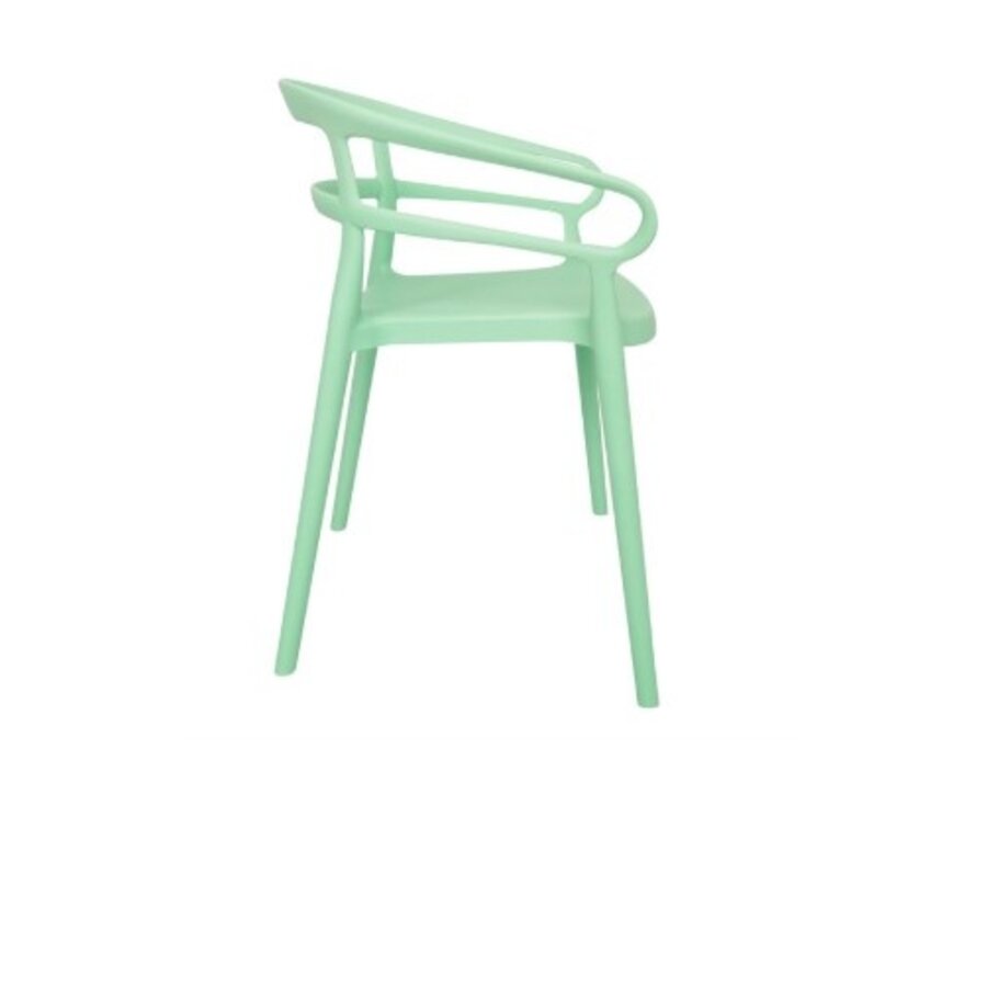 Chaises Mateo Café Vert menthe (2 pièces)