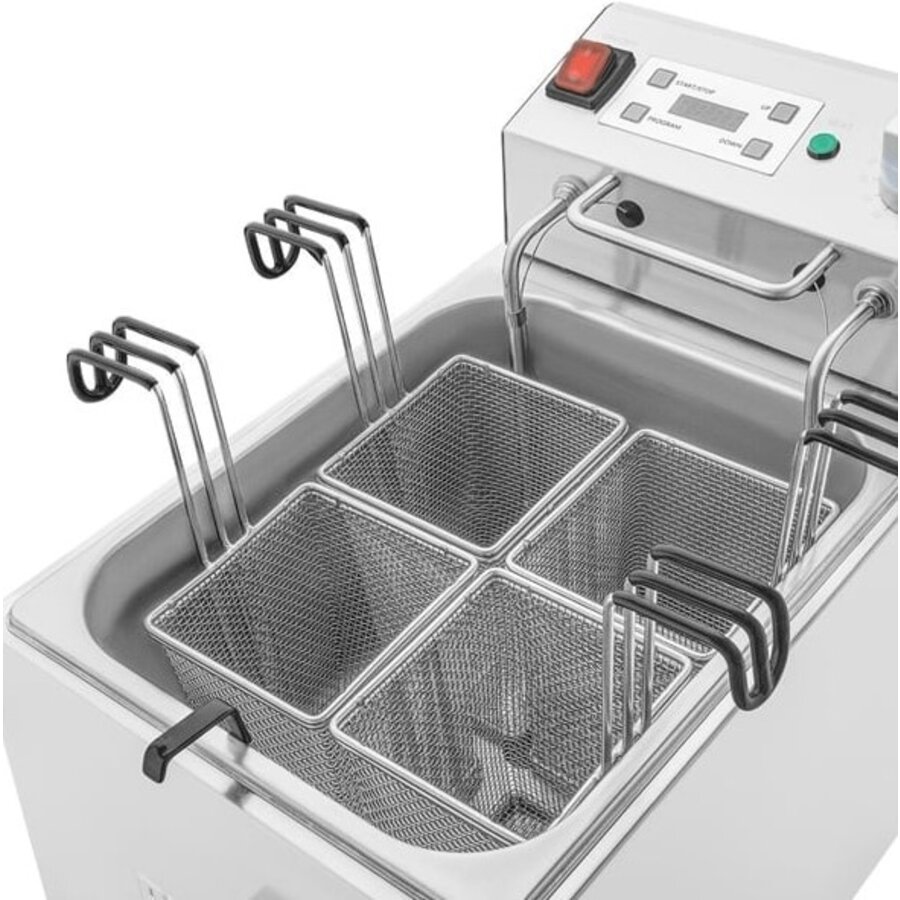 Pasta cooker | 8 L | Stainless steel | 30(h) x 28(w) x 45(d)cm
