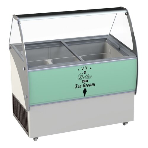  HorecaTraders Eisvitrine | 120x86x126 cm 