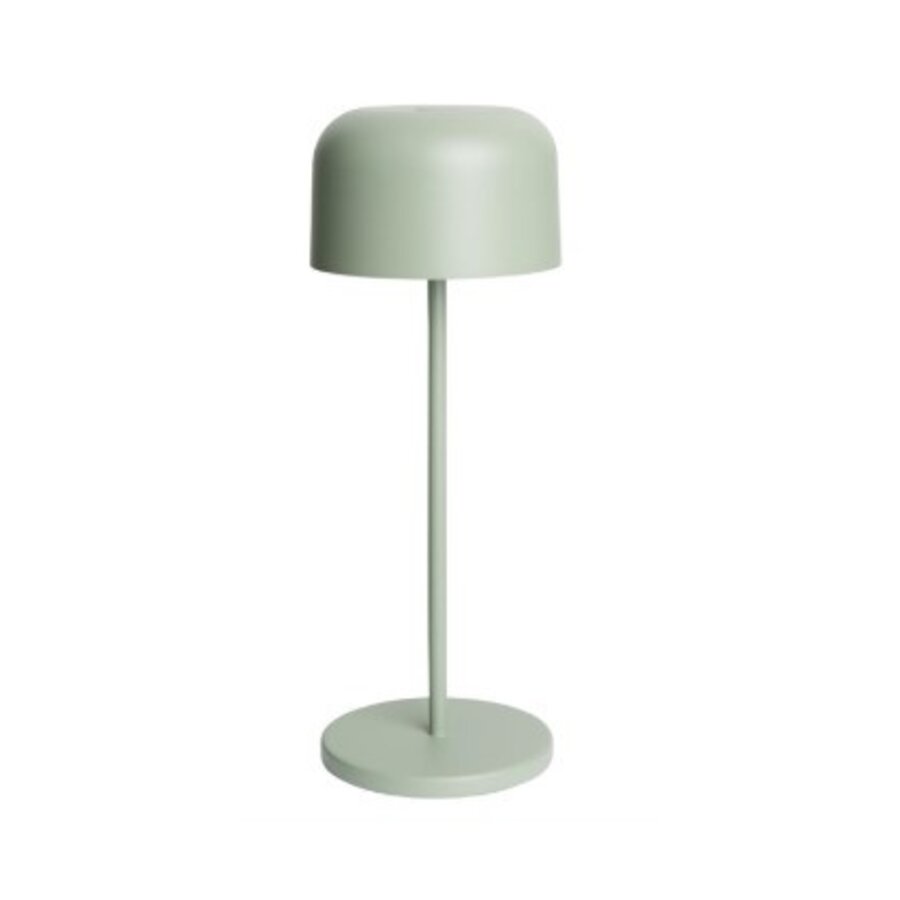 Lampe de table ronde dôme Sage – Rechargeable, à intensité variable et sans fil – 300 mm