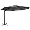 Bolero Parasol robuste Venice noir 3,5 m