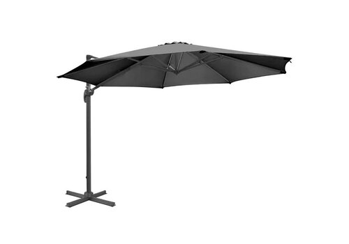 Bolero Parasol Venice Noir 3,5 m – Robuste, résistant aux UV et rotatif à 360°   Bolero Parasol Venice Noir 3,5 m – Robuste, résistant aux UV et rotatif à 360°
