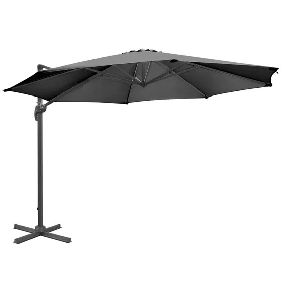 Venice Heavy Duty Parasol Zwart 3 5M Horeca Traders venice-heavy-duty-parasol-zwart-3-5m-horeca-traders