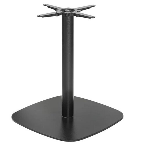  Bolero Pied de table en fonte noire 720 x 600 mm – Durable et élégant pour l'hôtellerie et la maison 