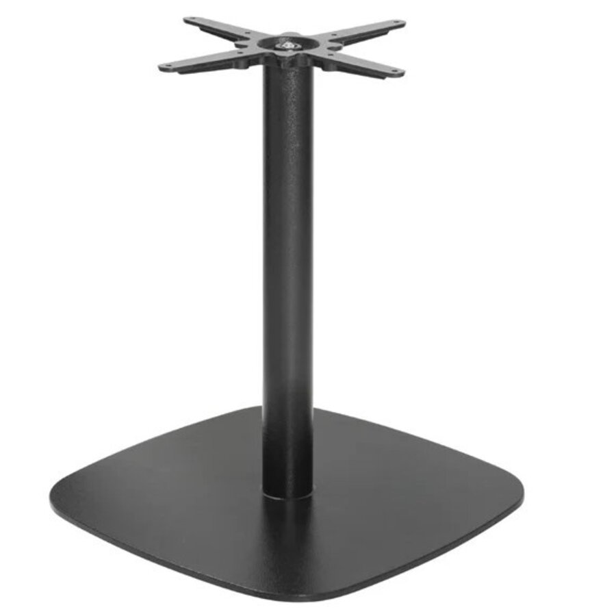 Tischgestell aus Gusseisen, Schwarz, 720 x 600 mm – Robust und stilvoll für Gastronomie und Zuhause