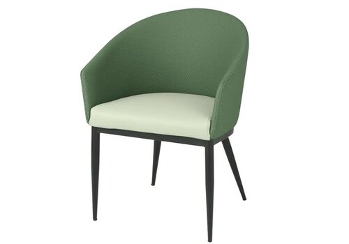  Bolero Chaises de salle à manger Sloane Interior – Mélange vert forêt (lot de 2) 