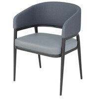 Chaises d'intérieur Meridian - Gris pierre bleu (lot de 2)