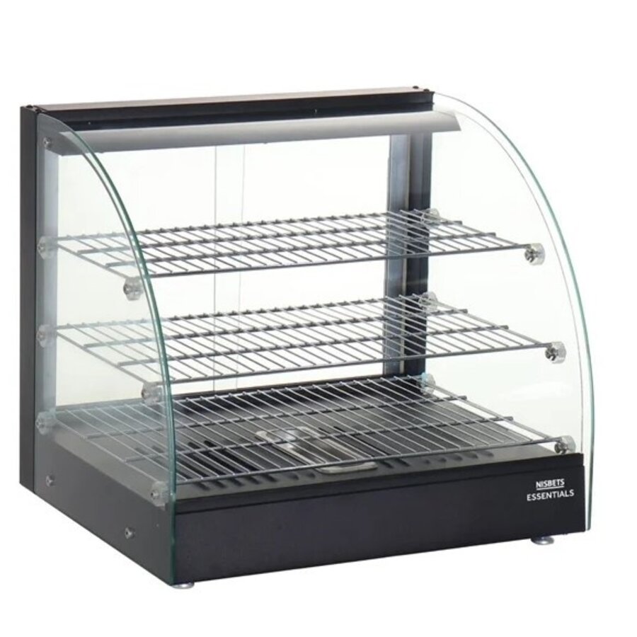 Essentials Verwarmde Display Merchandiser 82L – 800W