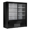 Zoin Zoin Cervinho Multi-Deck Refrigerated Display Case – 1200mm – Black – Sliding Doors & Energy Efficient