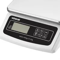 Professionele Platformweegschaal – 30 kg Capaciteit, RVS, Oplaadbaar