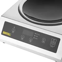 Buffalo Inductiewok 3 kW – Energiezuinig & RVS | Professioneel