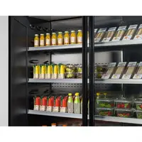 Cervinho Multideck 100cm – Black, Sliding doors, LED