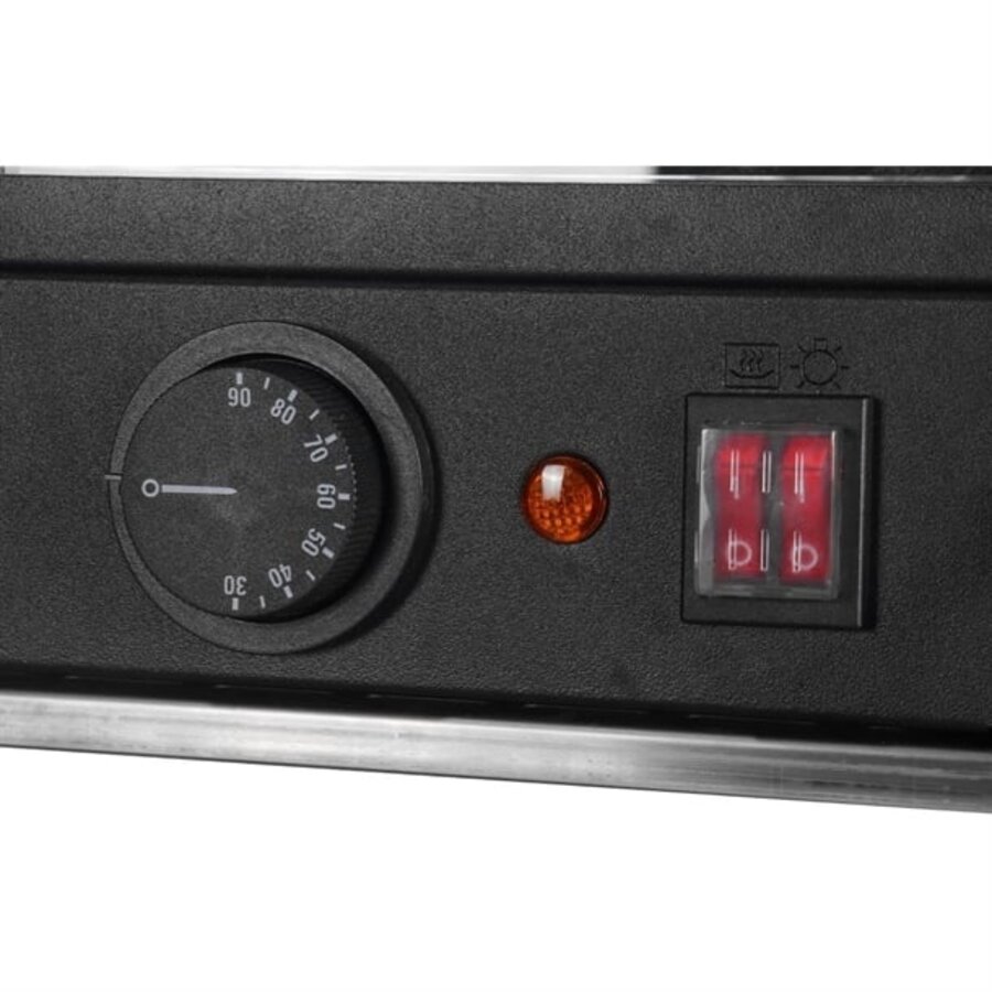 Essentials Verwarmde Display Merchandiser 82L – 800W