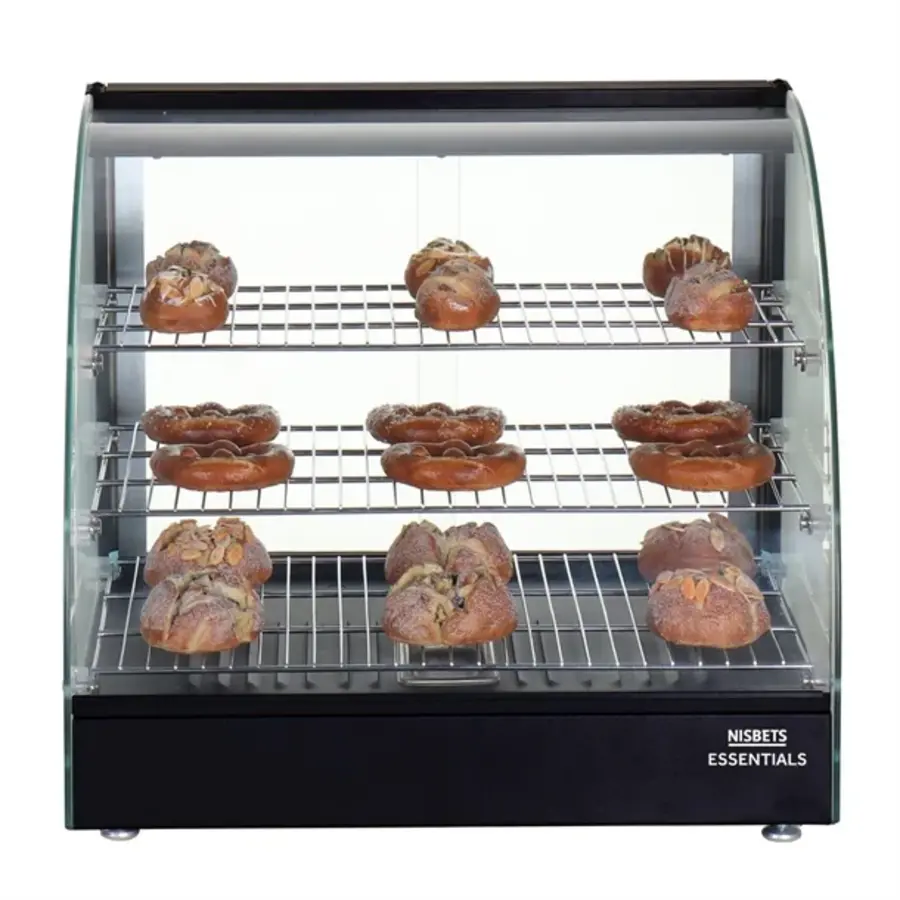 Essentials Verwarmde Display Merchandiser 82L – 800W