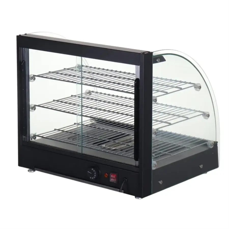 Essentials Verwarmde Display Merchandiser 82L – 800W