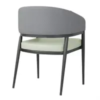 Meridian Interior Chairs Pistachio Grey – Set of 2 Comfortable Indoor Dining Chairs