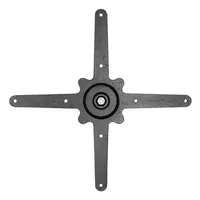 Tischgestell aus Gusseisen, Schwarz, 720 x 600 mm – Robust und stilvoll für Gastronomie und Zuhause