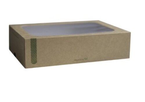  Vegware Composteerbare sandwichboxen met deksel medium (50 stuks) 