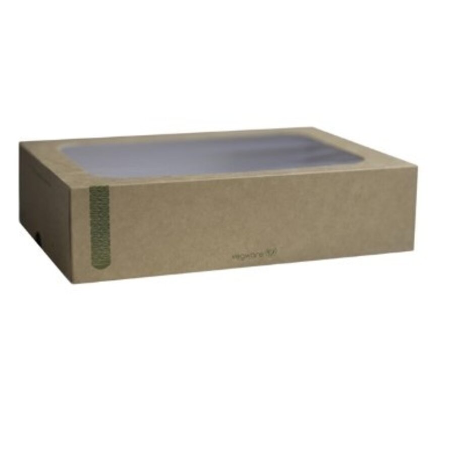 Composteerbare sandwichboxen met deksel medium (50 stuks)