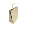Fiesta  compostable  Recycleerbare Twist Handle Bruine Papieren Tassen Groot (250 stuks)