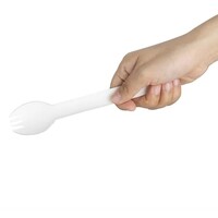 Papieren Sporks 160 mm (Pakket Van 100)