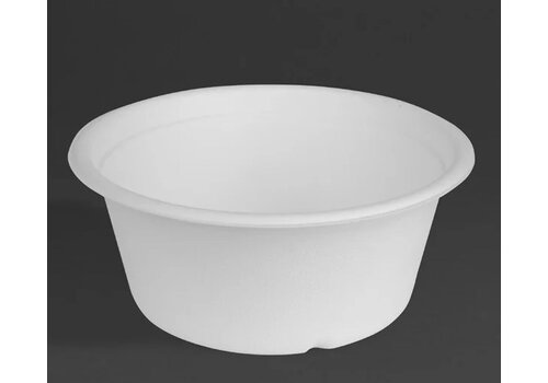  Fiesta  compostable Bagasse Kom Basis 400ml (Verpakking Van 50) 