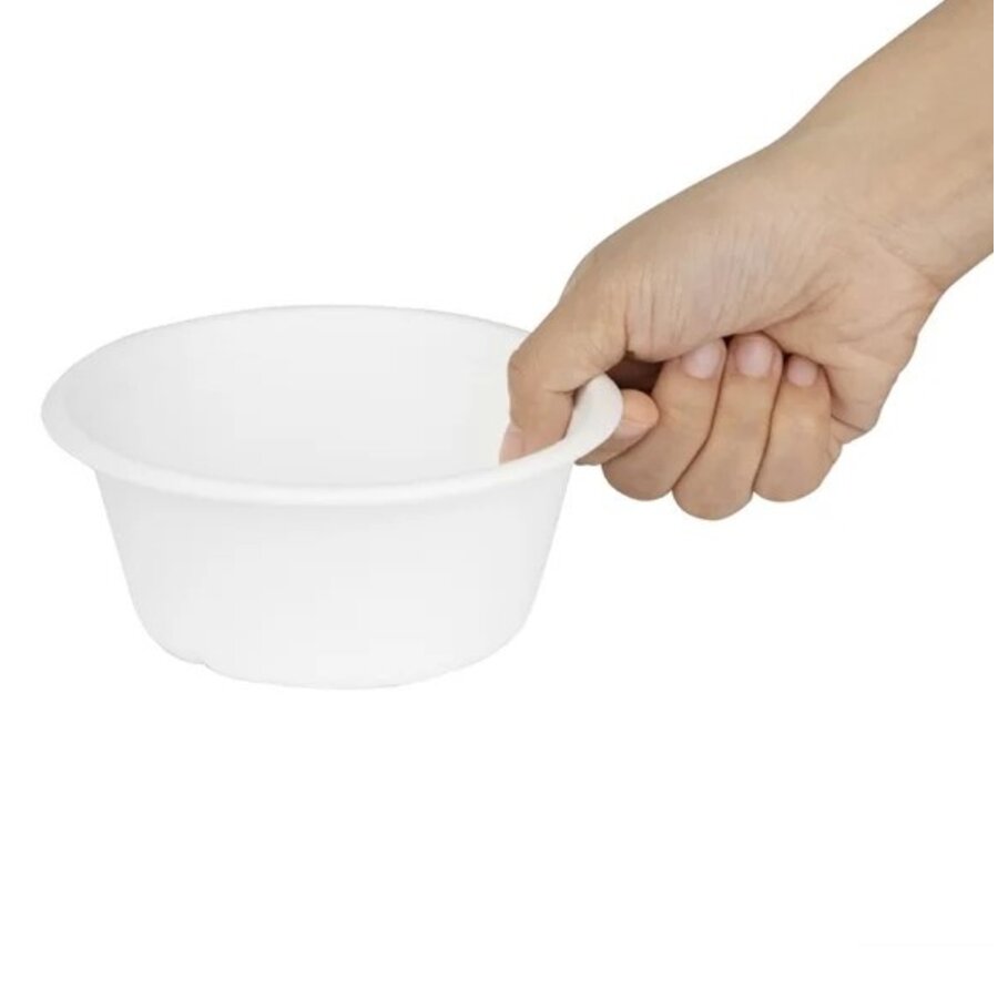 Bagasse Kom Basis 400ml (Verpakking Van 50)