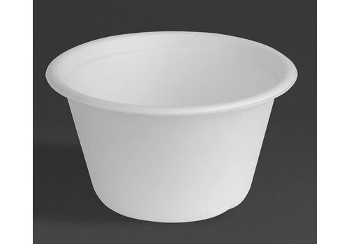  Fiesta  compostable Bagasse Kom Basis 500ml (50 stuks) 