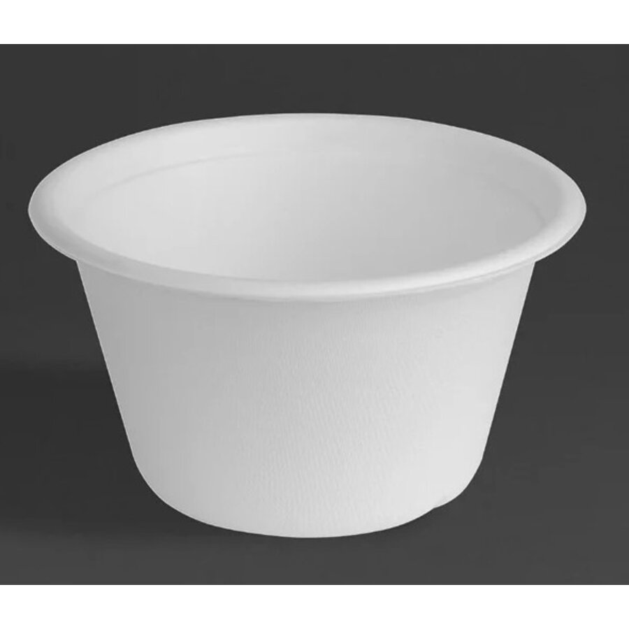 Bagasse Kom Basis 500ml (50 stuks)