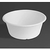 HorecaTraders Base de bol en bagasse 750 ml (50 pièces)